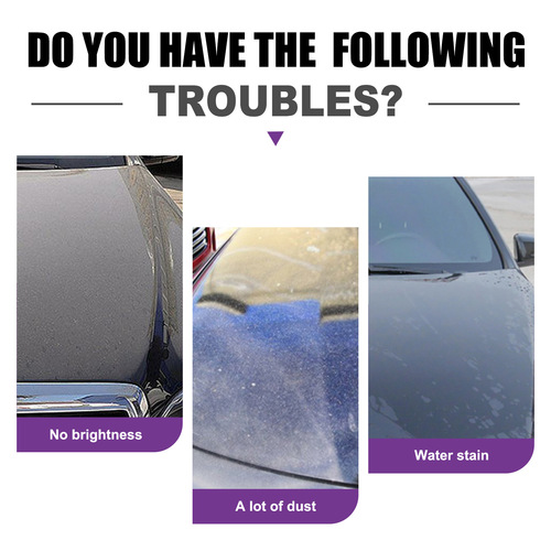 EELHOE Purple Coating Hand Sprayed Wax Micro Crystal Automotive Coating Spray Automotive Nano Coating Agent