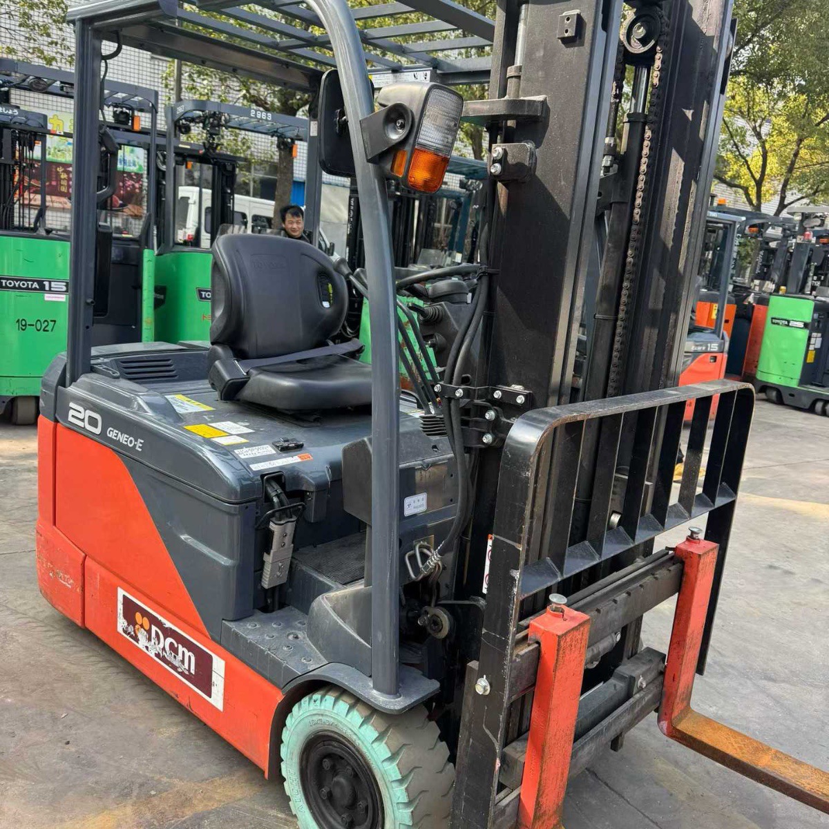 二手林德燃油5吨高端叉车 进口丰田1.5吨电动叉车 丰田叉车配件