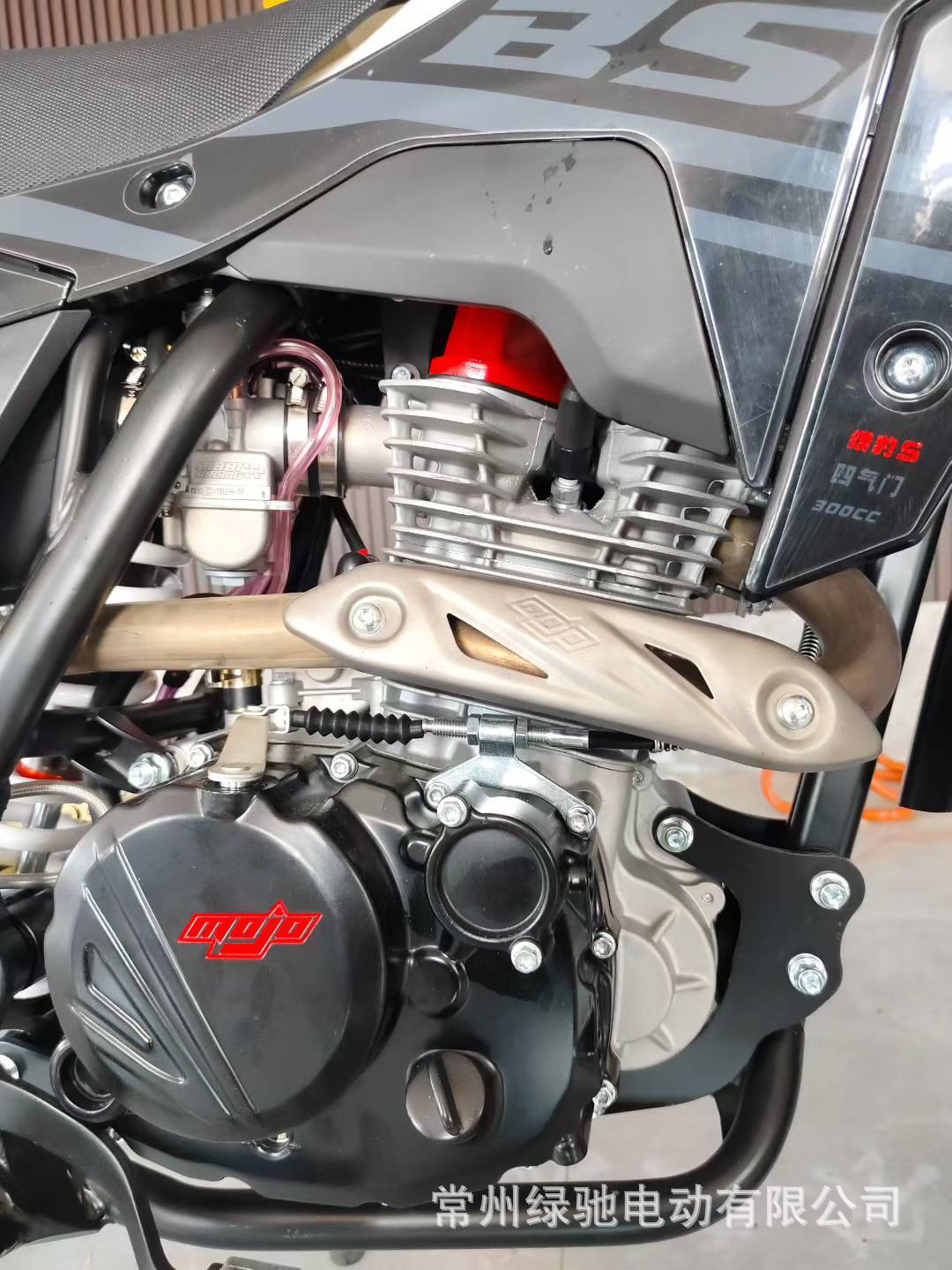 Bse Bosuer 300Cc Off-Road Motorcycle Two-Wheeled Adult Gasoline Bike Cheetah S Engine Track Wind-Cooled Stable Performance