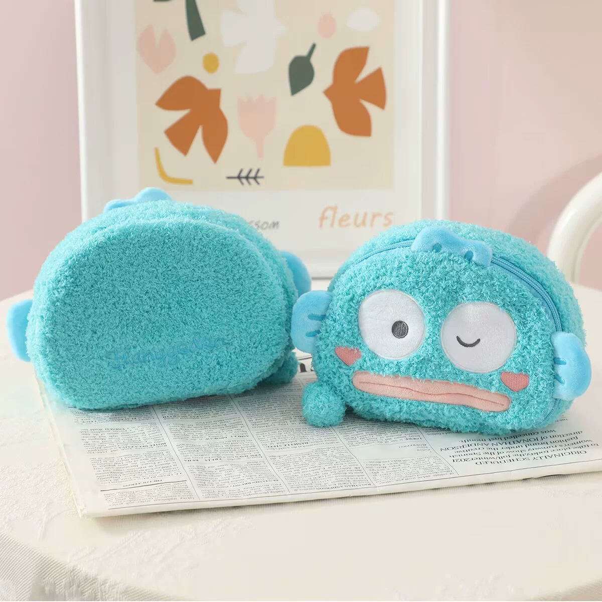 Мягкая косметичка Cinnamoroll, 20×14×9 см с зеркалом — милый органайзер