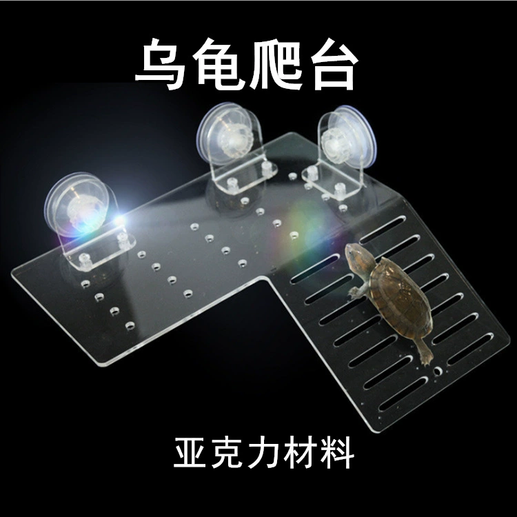 Акриловая прозрачная платформа для сушки черепахи водяная черепаха сушильная платформа для лазания по спине скрывает плавучую островную плавучую платформу платформа для сушки домашних черепах