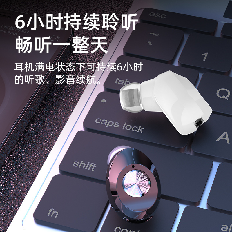 ドロップシッピング Bluetooth ヘッドセット片耳ステレオ真のワイヤレススタンバイロングスポーツモデルクロスボーダー外国貿易|undefined
