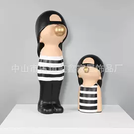 电视柜摆件;树脂工艺品;金属工艺品