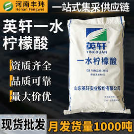 一水柠檬酸食用食品级 饮料果汁果酱水果糖专用酸性调味剂酸味剂