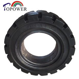 Top Solid Tire/Rubber Industrial Trailer Solid Tire 15X4 1/2-8