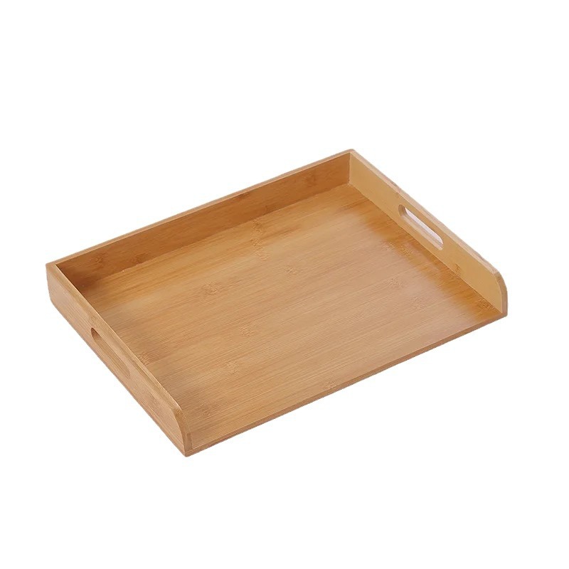 Placa de bola de masa de bambú La encimera de la cocina doméstica se puede apilar para hacer bolas de masa, bandeja de almacenamiento, refrigerador, bandeja de bambú cuadrada congelada rápidamente