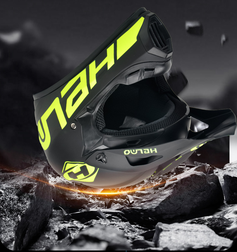 Cross-Border Supply of Dot Motorcycle Helmets, Off-Road Helmets, Mountain Bike Full-Face Helmets, Go-Kart Downhill Bicycle Helmets