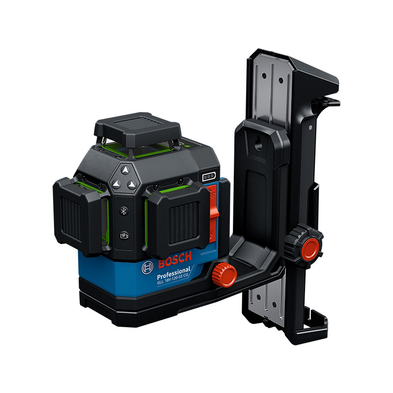 Bosch博世安装镭射GLL 18V-120-33 CG博世十二线绿光水平仪35米