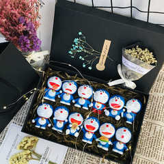 Creative and practical Doraemon doll figurine gift box for girls, exquisite My Melody-style Doraemon figurines as gifts for close female friends