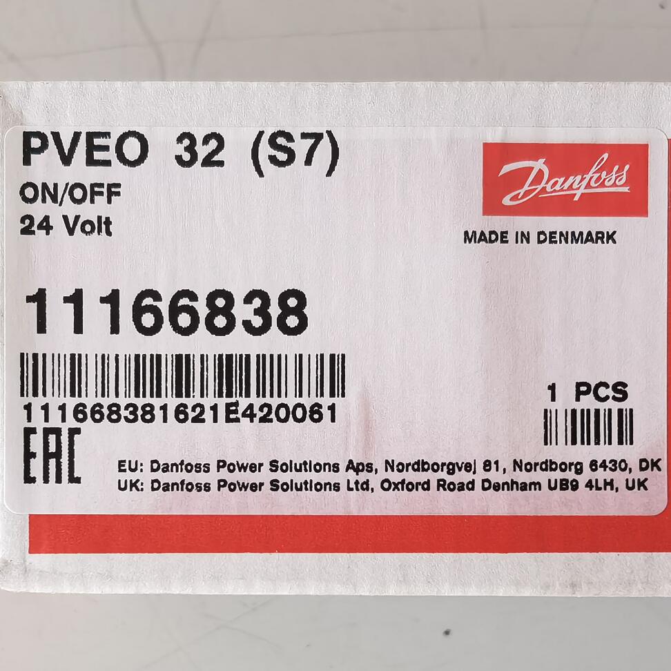 PVEO32(S7)  11166838 # Danfoss //丹佛斯，液压阀
