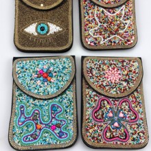 �����ׁ��L��ɫ�������ʯС�����½�����PU���Ćμ�б���Ů�F؛