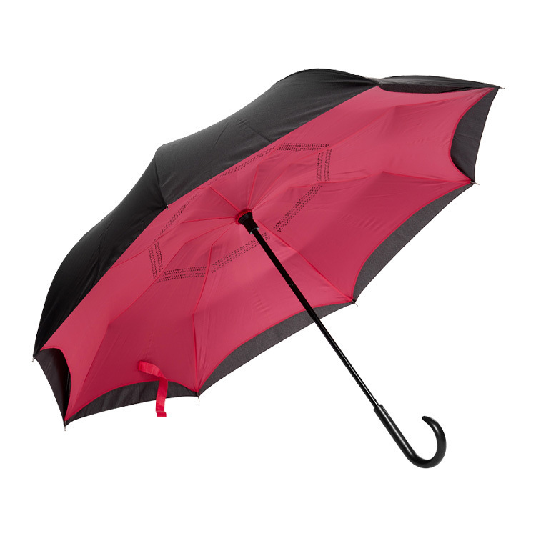 Factory Customized Retro Style Inverted Umbrella with Customizable Color Pattern Logo Supplier