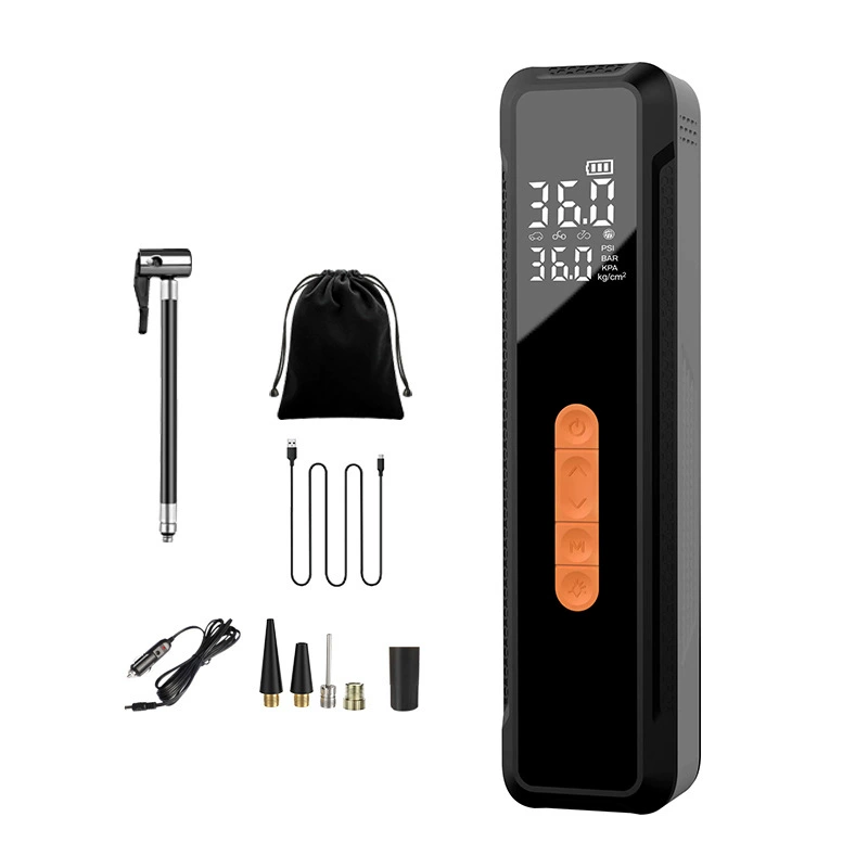 Горячая продажа портативный интеллектуальный автомобильный воздушный насос автомобильный беспроводной автомобильный надувной насос электрический воздушный насос двойного назначения надувной