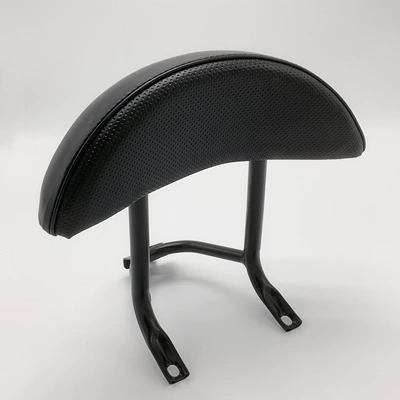 Rear Pull Armrest Tail Rack, Motorcycle trunk - simple-stand-black-backrest