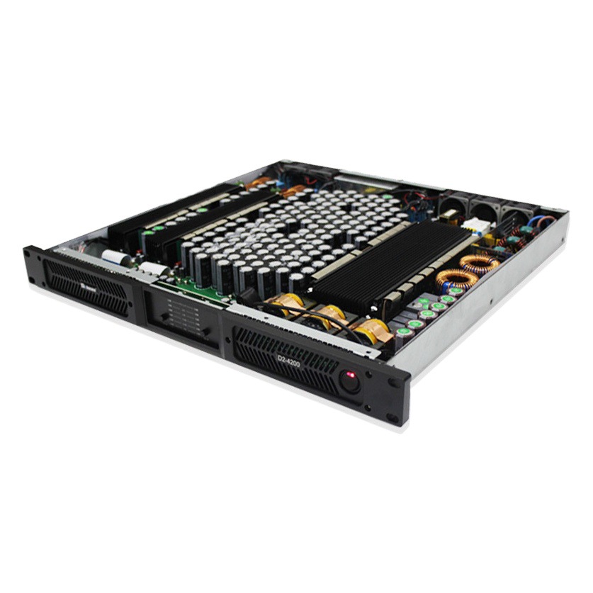 1U de alta potencia digital amplificador 4200W profesional de alta potencia etapa de audio sala de conferencias hogar centro comercial amplificador