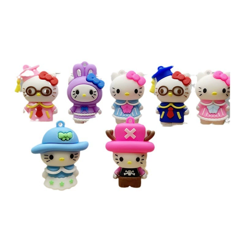 Hello Kitty, Sanrio, брелок, мультяшная подвеска, автомобильные ключи, новая коллекция