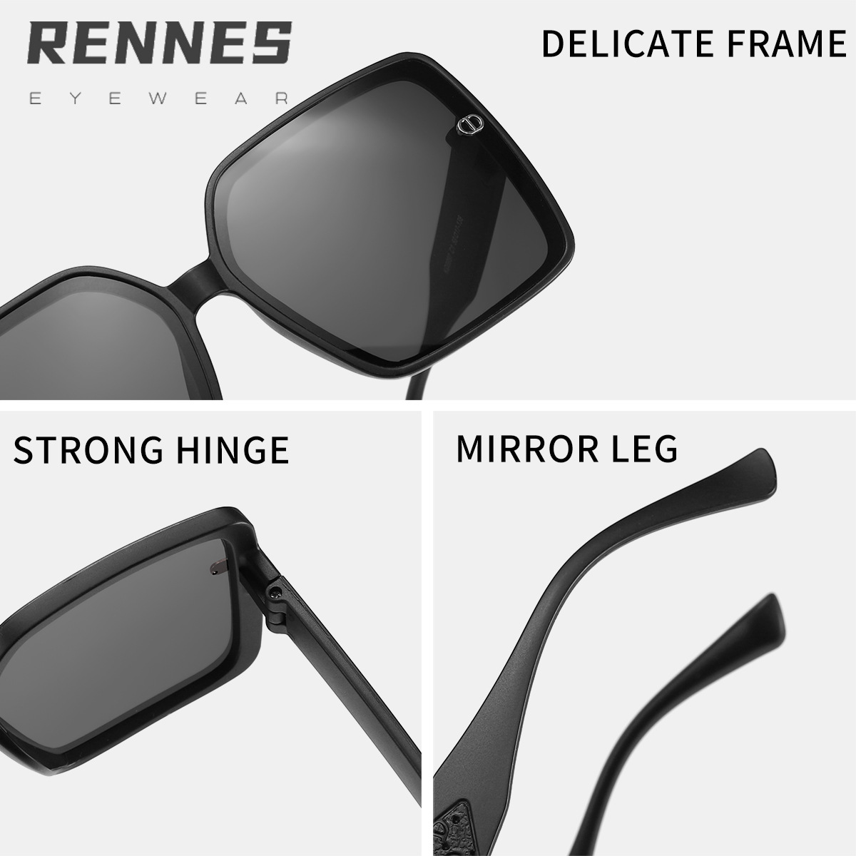 Nuevas gafas de sol fragantes pequeñas de lujo ligeras para mujer, estilo coreano, marco generoso, cara premium, gafas de sol pequeñas con protección solar Sunglasses