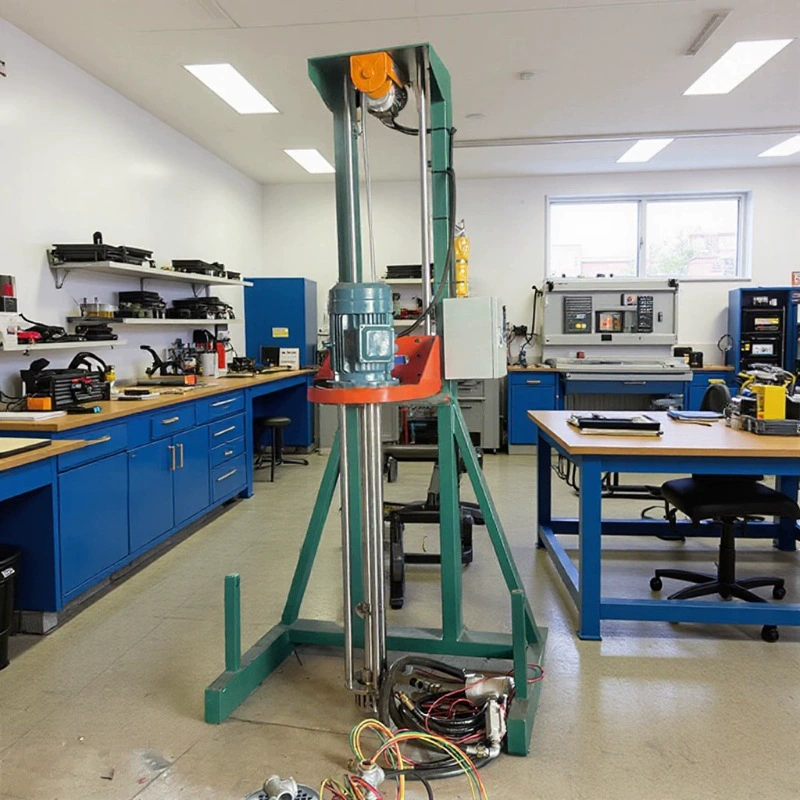 Готовый к отправке электрический регулируемый высокоскоростной диспергатор для чернил, красок, смешивания лаков для ногтей