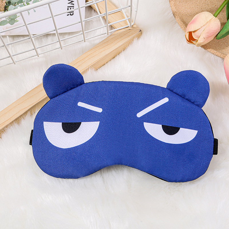 新型3dファッションかわいいアニメ遮光アイマスク冷熱氷敷男女個性睡眠睡眠アイマスク卸売り|undefined