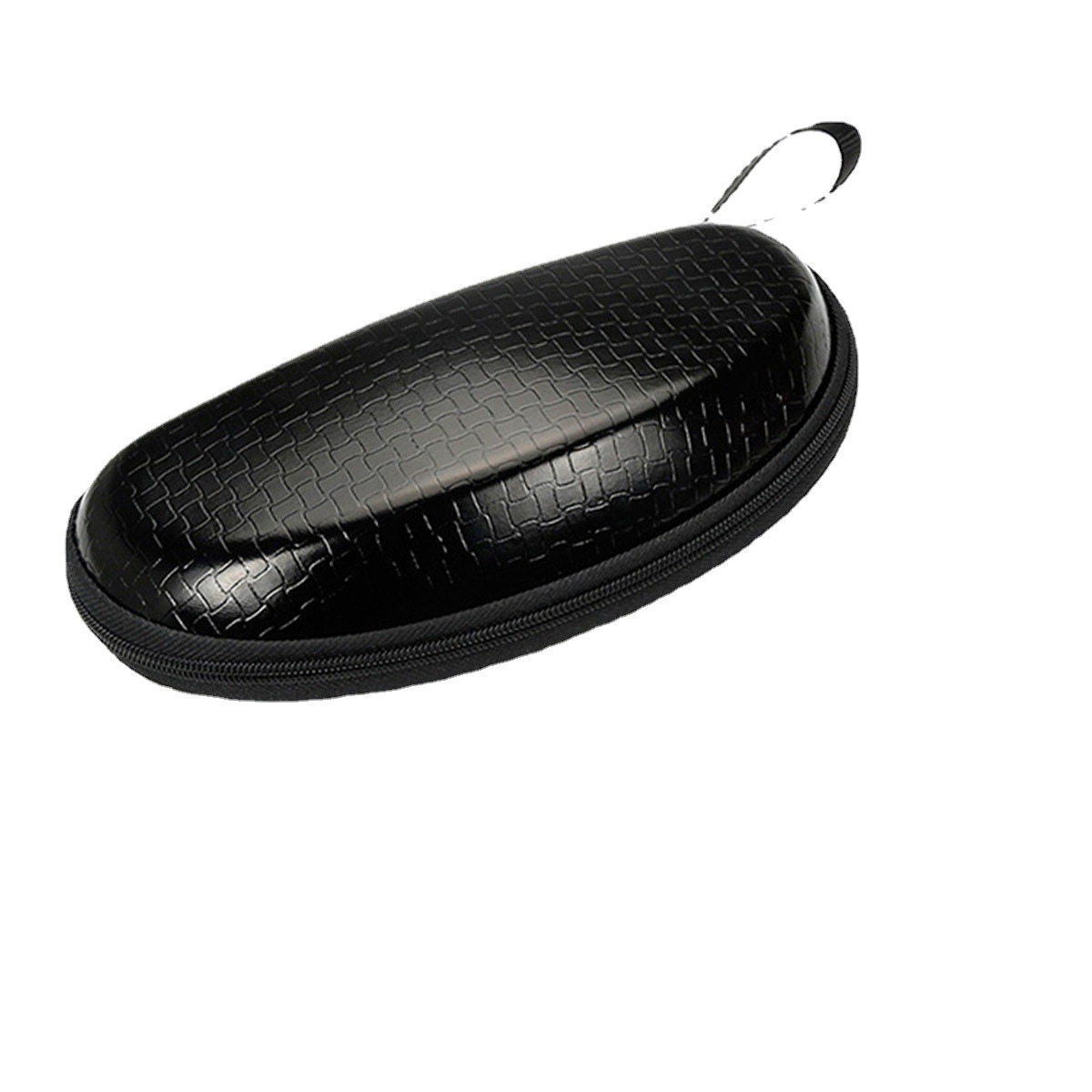 Nueva tendencia de la moda gafas caso gancho Shell forma hombres y mujeres anti-presión gafas de sol caja de la cremallera caja