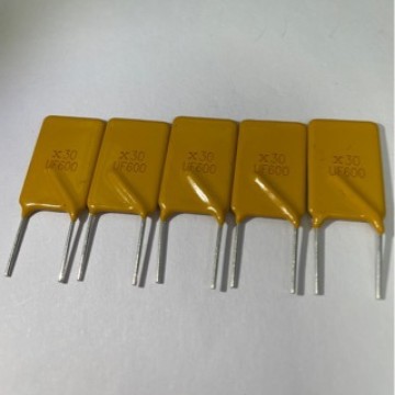 FU/6A30M 直插PTC自恢复保险管6A30VFU10RUEF600原装现货实体实拍