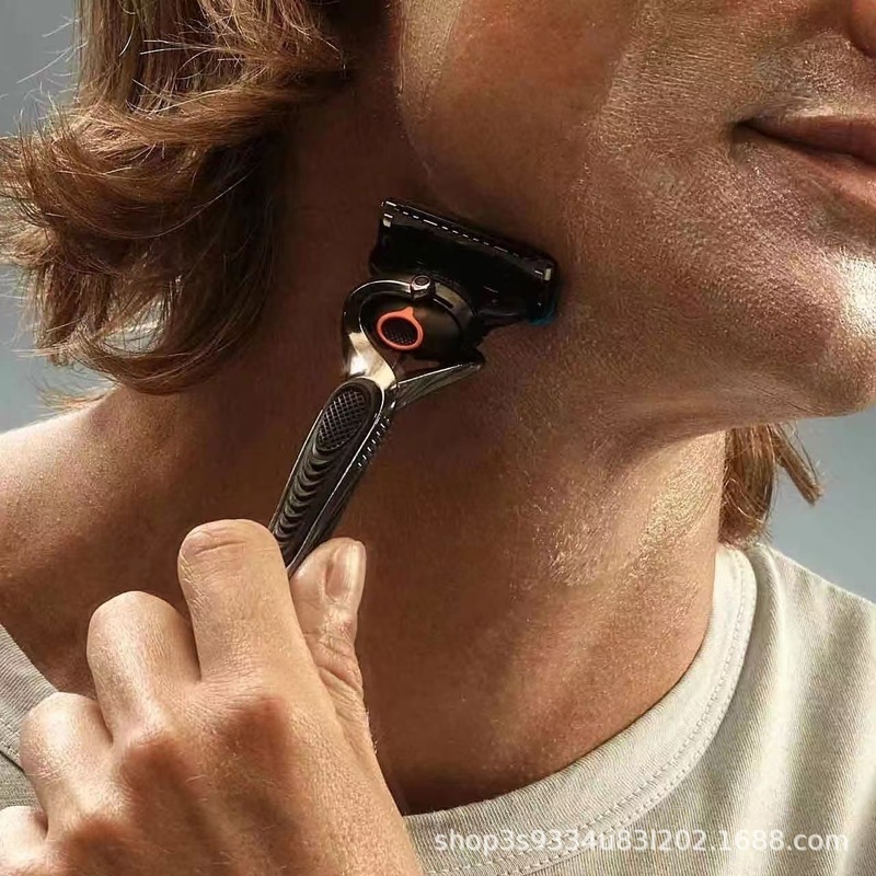 手动剃须刀五层刮胡刀男士刮胡子刀新款剃须刀锋隐通用刮毛刀片头|undefined