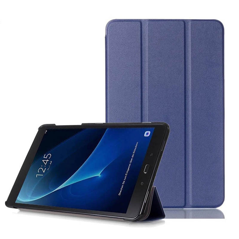 Suitable for Samsung Tab A6 10.1 Leather Case Sm-T580/T585/T587 Tablet Protective Case Shell with Magnetic Attraction