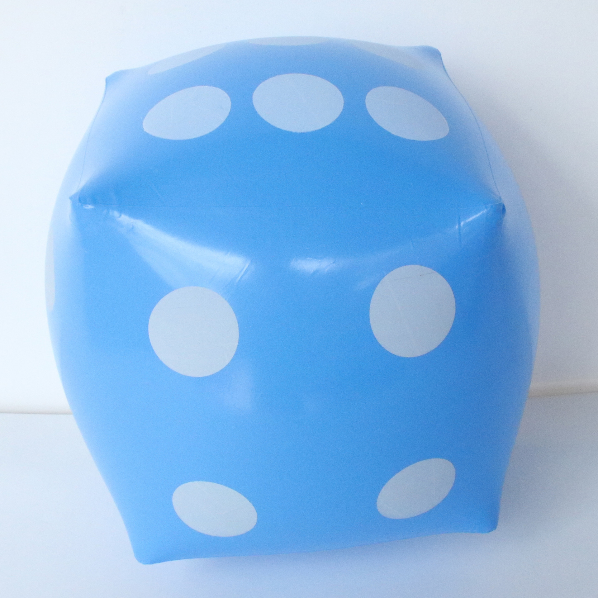 (Cross-border trading), inflatable dice PVC, multicoloured entertainment interactive toy, increased thickness