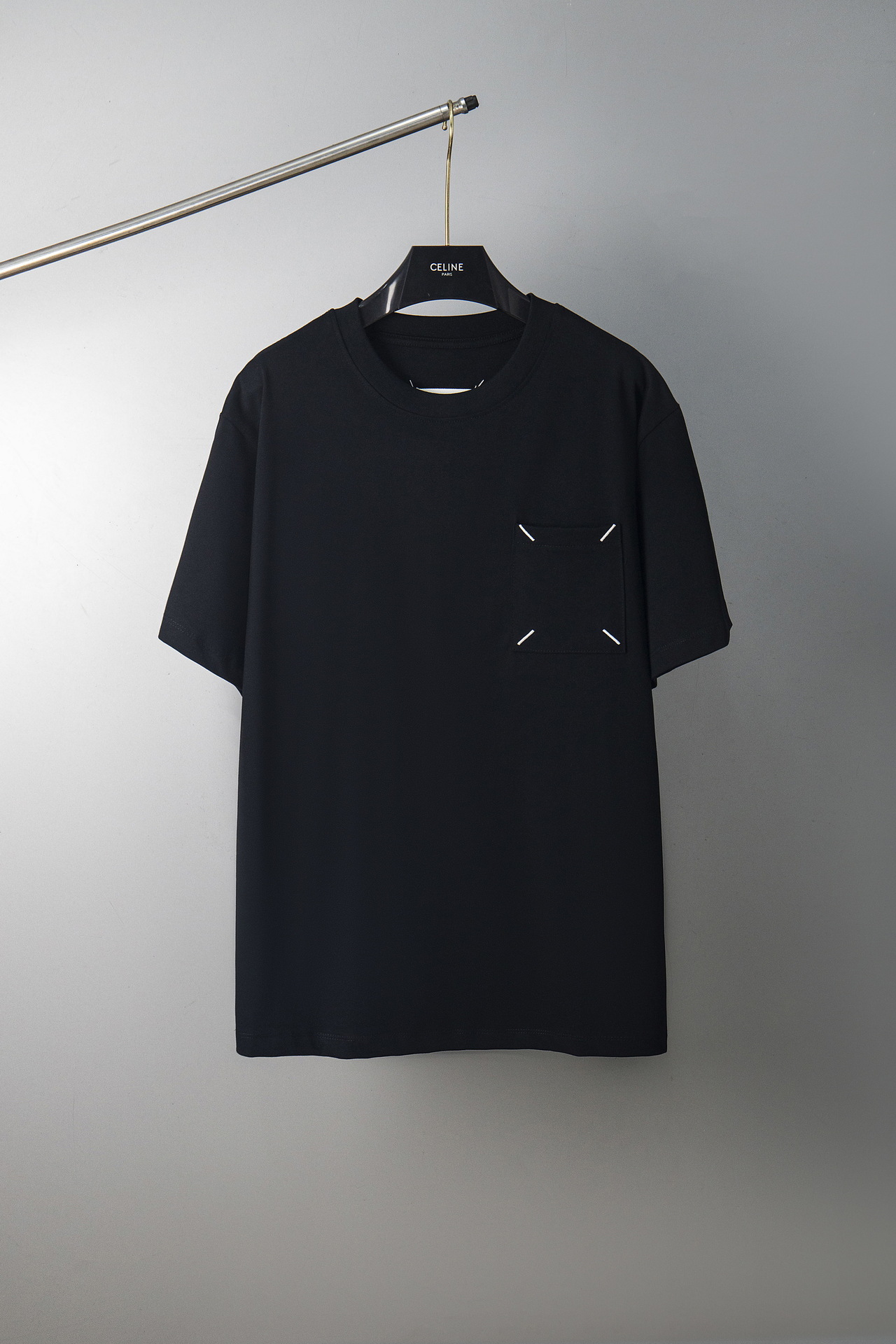 クロスボーダーメゾンマルジェラマジラデジタルプリントMM6純綿高品質男性tシャツ女性半袖潮