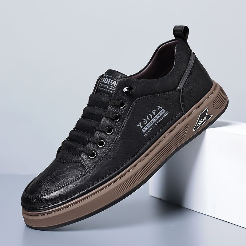 Zapatos de primavera para hombres nuevos zapatos transpirables de moda para hombres zapatos deportivos de suela gruesa zapatos de skate casuales zapatos de moda