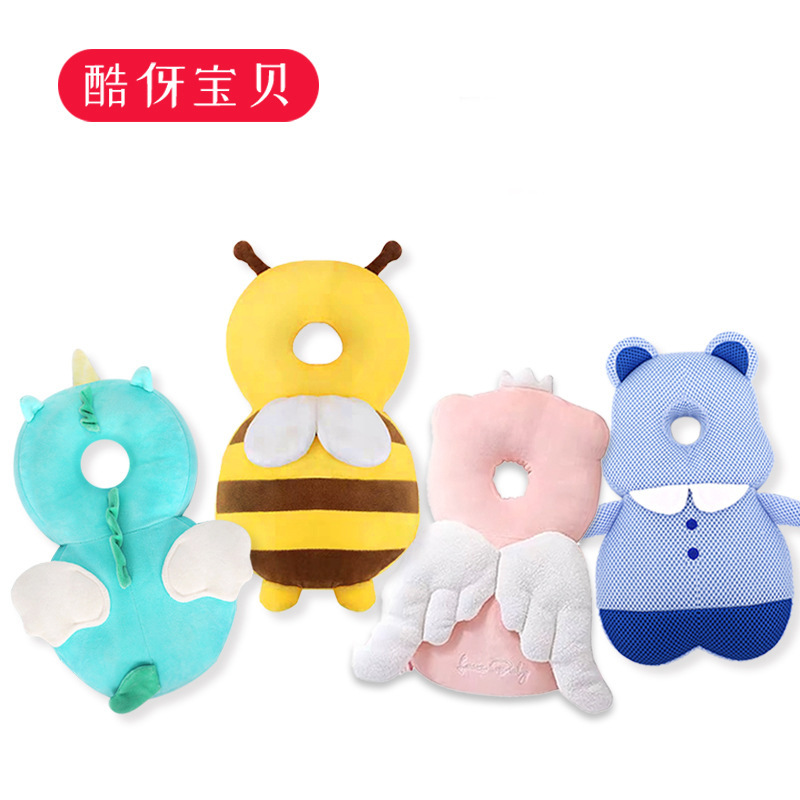 宝宝婴儿夏季防摔护头枕头部保护垫学步枕儿童防撞帽婴儿枕防偏头