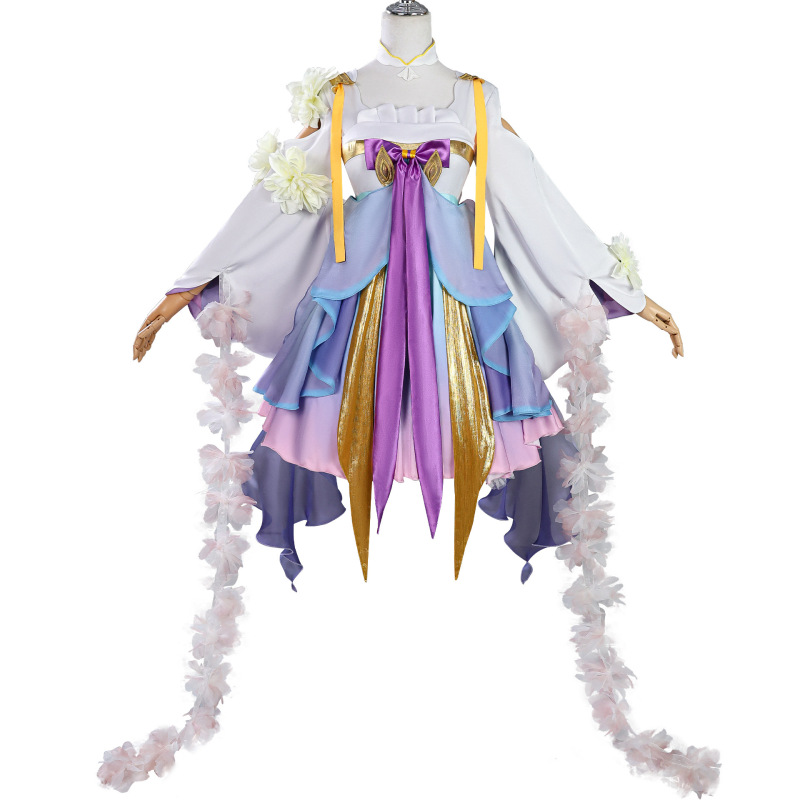 王者荣耀朵莉亚cos服王者荣耀朵莉亚幻珠鲛人cospla朵莉亚cos全套|undefined