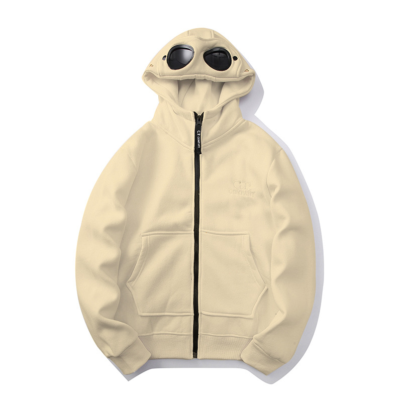 2020 Otoño e Invierno nuevo casual para hombres y mujeres lente redonda de algodón fino jersey con capucha suéter entrega de una pieza