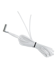 火山擠出頭加熱棒彎頭直角24V70W大功率白色發熱線長2米6×20金屬