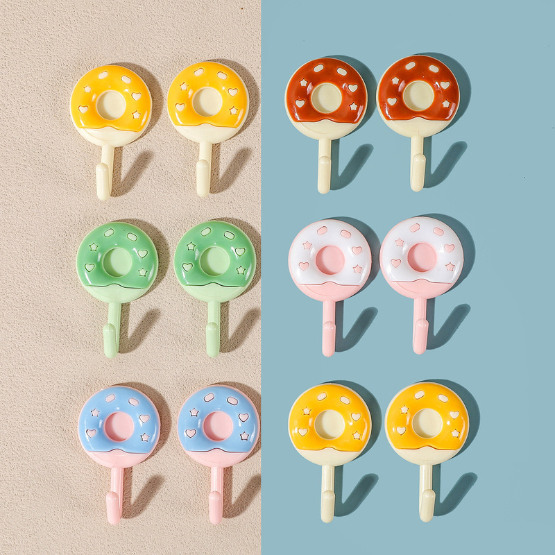 Hook, No Punching, Strong Load-Bearing, Kitchen and Bathroom Wall, Traceless Adhesive Hook, Hanging Debris Adhesive Hook Behind the Entrance Door