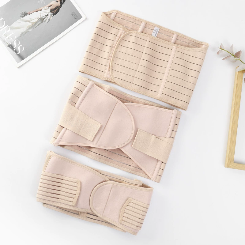 Постpartum бандаж, набор для молодой мамы, корсет, пояс, shapewear, набор из 3 предметов, крупный размер