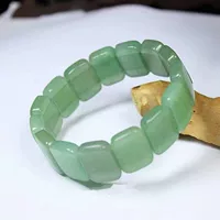 Square bracelet jade, emerald jewelry