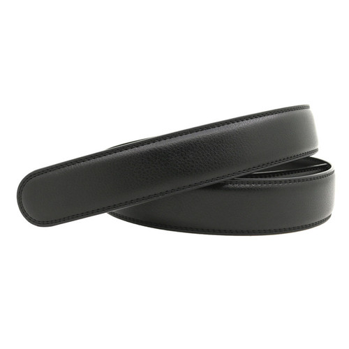 Men's automatic buckle belt body, two-layer cowhide belt, 3.1CM strip, men's trouser belt, cross-border foreign trade inch three