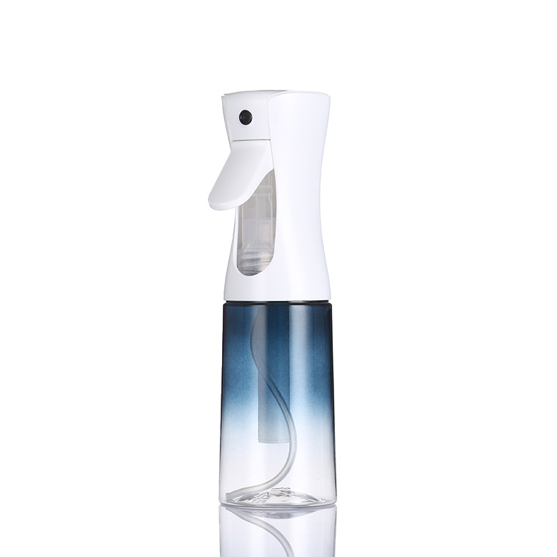 Botellas de Spray en Existencia de 200 ml y 300 ml, Color Degradado, Botella de Spray Continuo para Alcohol, Desinfección, Peluquería, Jardinería, Riego, Embalaje