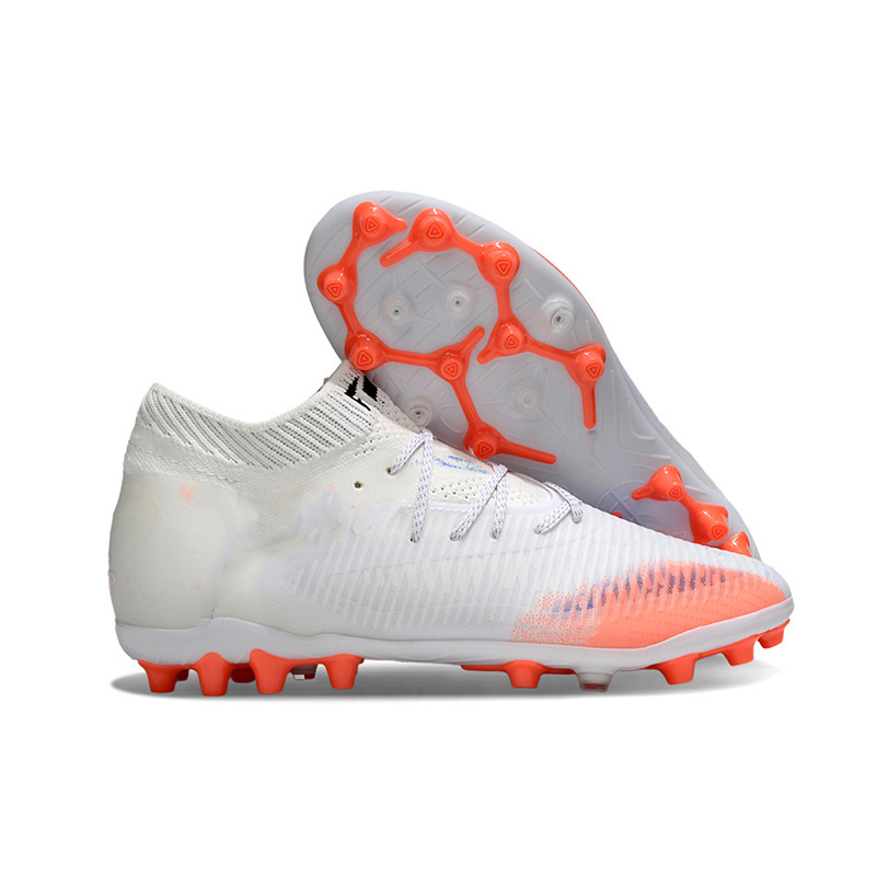 Fábrica de Putian al por mayor zapatos de fútbol deportivos transfronterizos futuros 8 generaciones de alta esencia de punto completo serie MG clavos para hombres