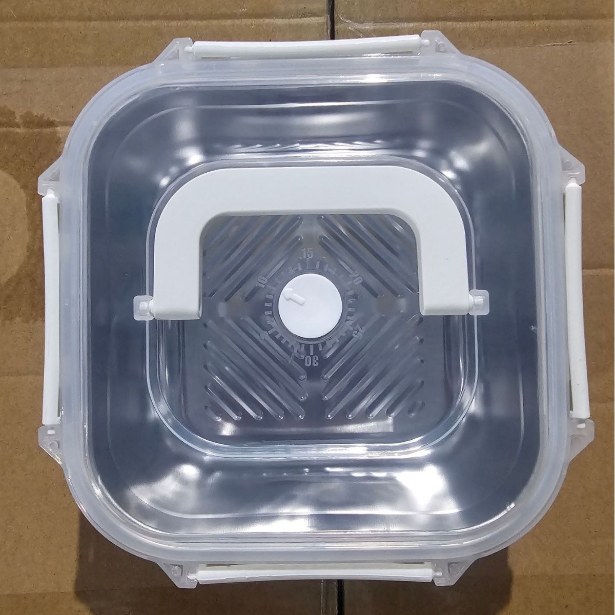 Caja de almacenamiento de alimentos de acero inoxidable caja de almacenamiento de refrigerador sellado caja de almuerzo de oficina caja de almuerzo de frutas con cubierta caja de picnic