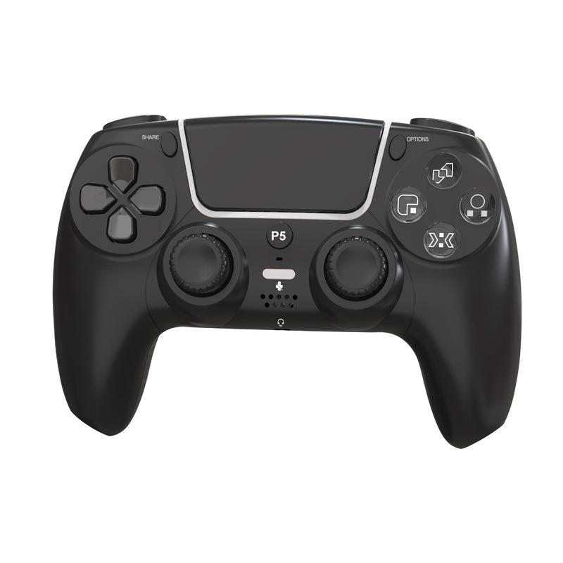 メーカー PS5 ワイヤレス Bluetooth ハンドル 6 軸体性感覚振動ライト付きコンピュータ Steam P5 ホスト ゲーム コントローラー|undefined