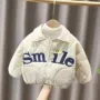 儿童加厚字母宝宝棉衣
