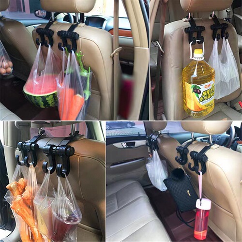 New car multifunctional hook, car seat double hook, car debris hook, car storage hook