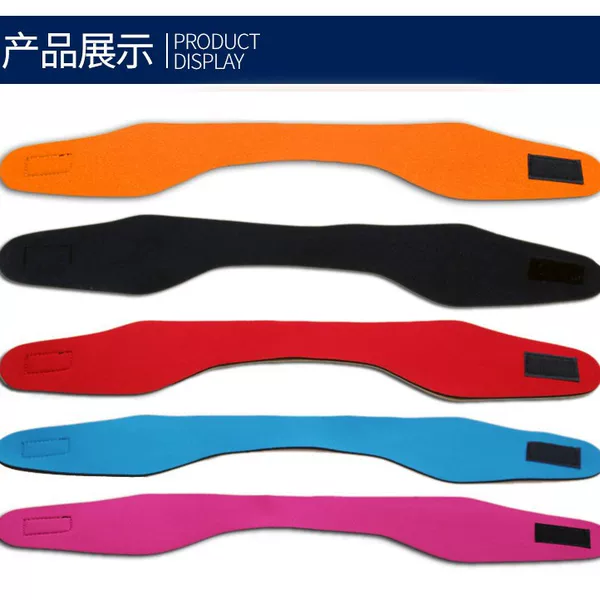 Cross-Border Children's and Adults' Bathing and Swimming Ear Protection Headband, Diving Material Yoga Sports Cartoon Headband, One-Piece Drop Shipping