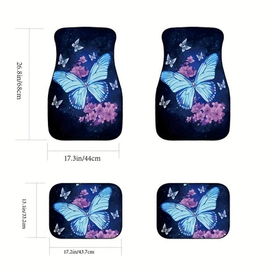 Style Car Floor Mats, Non-Slip | Avtomobil döşəmə paspasları - new-car-floor-mats-23-3344cm-pack-of-two