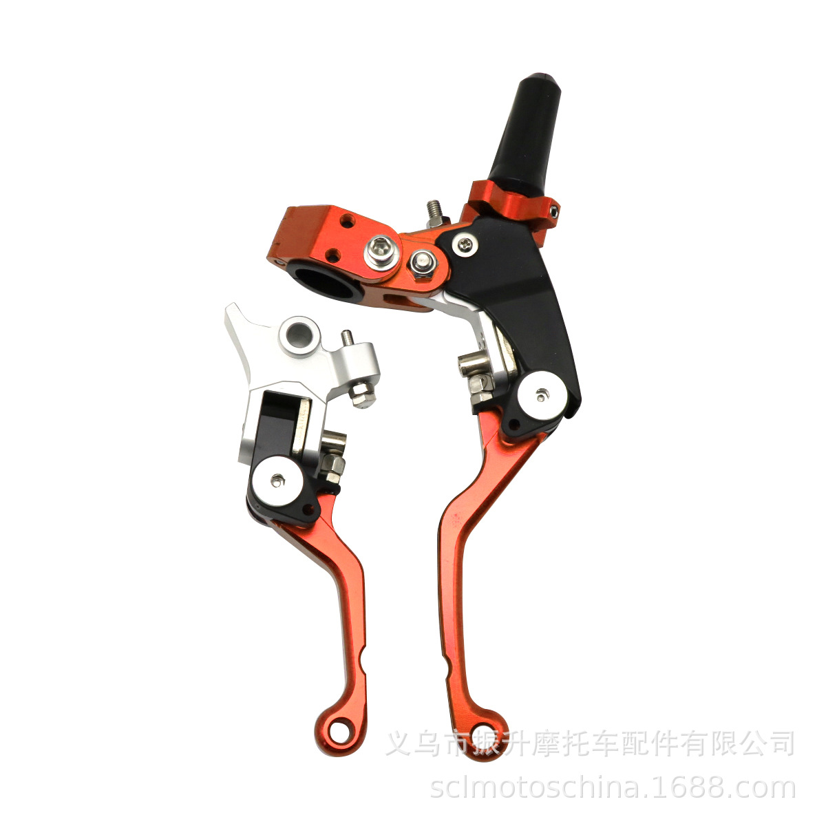 CNC off-road motocicleta 360 ° gota resistente plegable embrague mango manija de freno para KTM SXF EXC