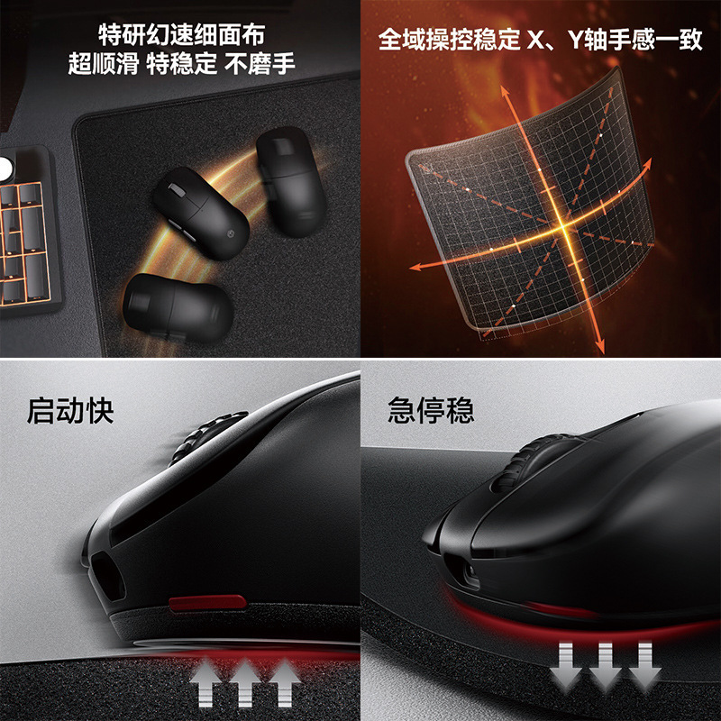 工厂批发优惠罗技卓威游戏鼠标垫电竞比赛用加厚锁边桌垫电脑垫子|undefined