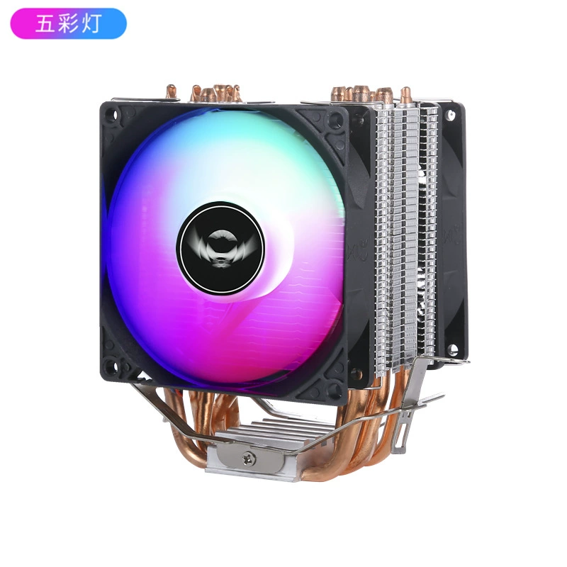 6 медных труб радиатор cpu 1700 ветер -холод 12-го поколения платформа CPU вентилятор 1155 компьютер 4Pin управление температурой AMDI5