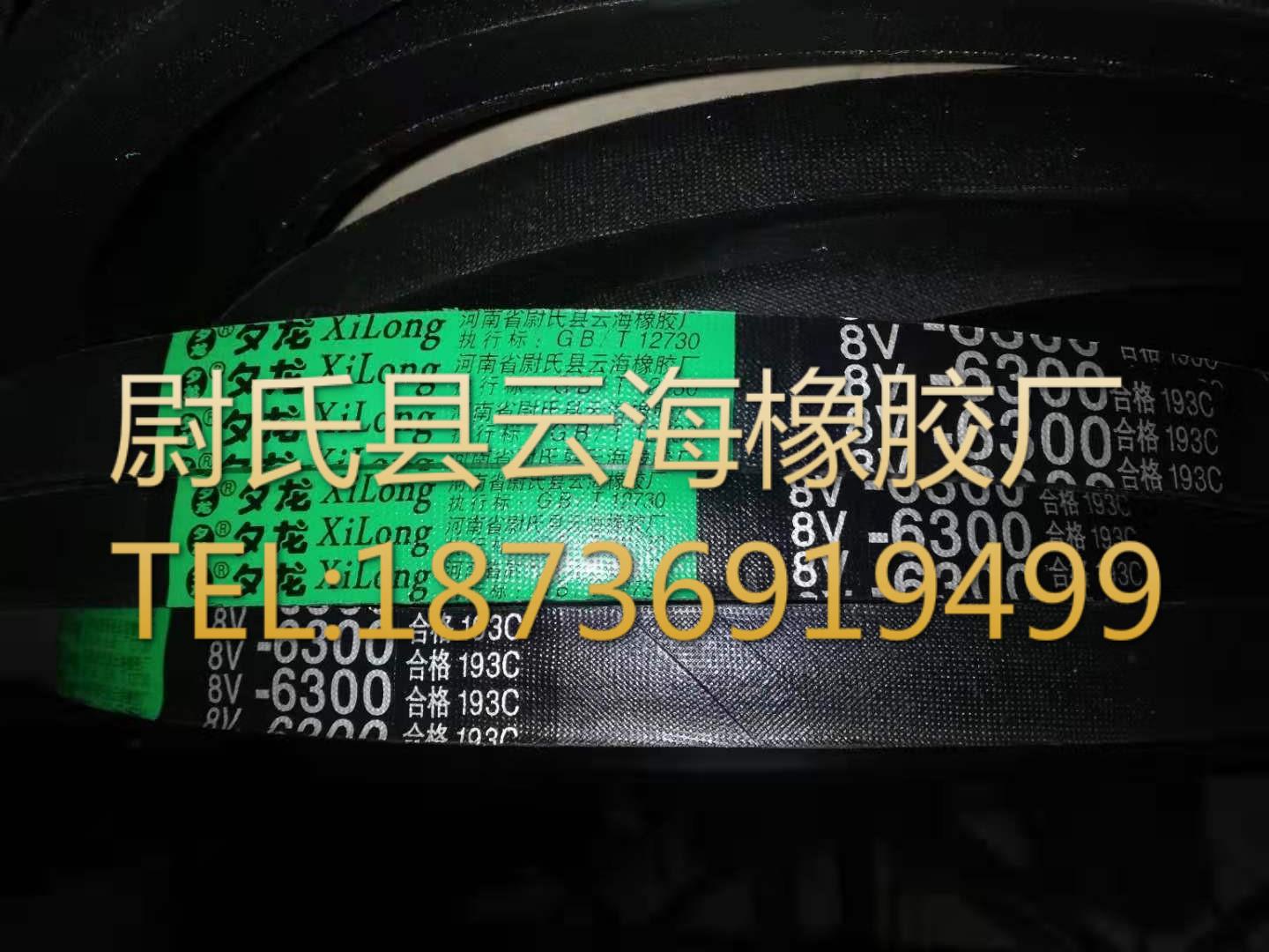 8V-6300窄V带 8V三角带 机械设备用三角带 矿山设备用8V三角带